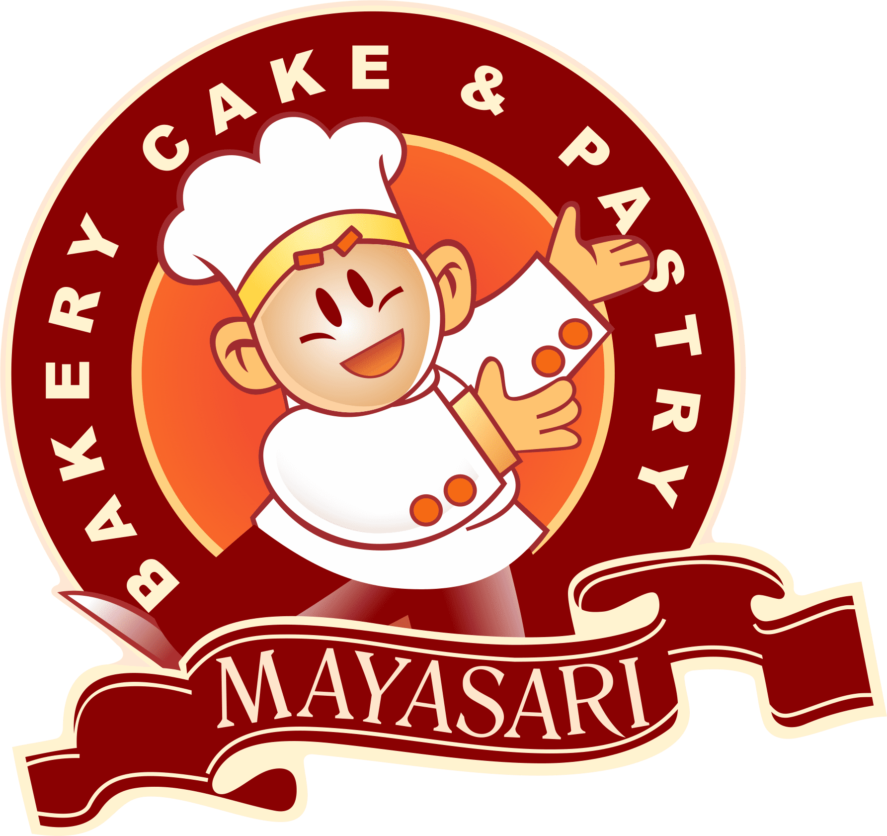 Logo Mayasari Bakery Pusat oleh oleh khas bandung