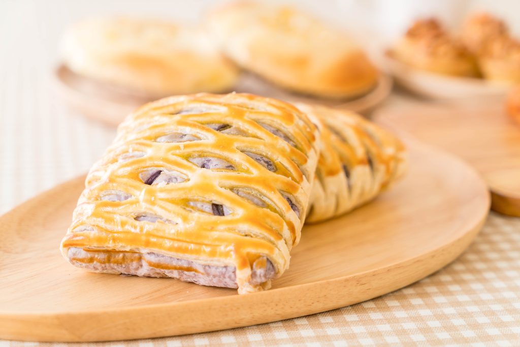 Pisang Cokelat Puff